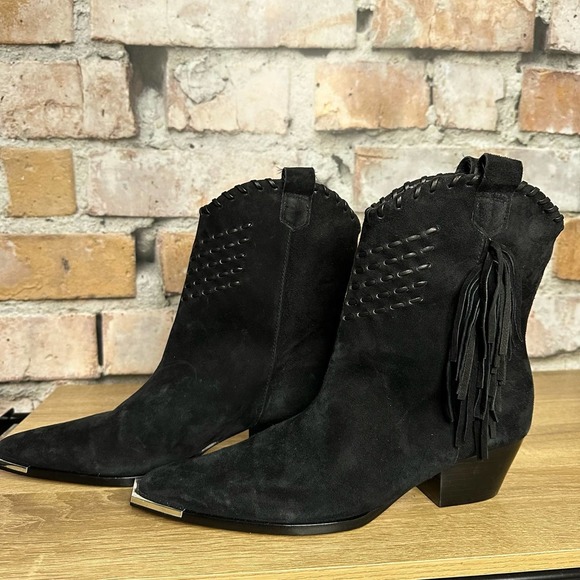 Schutz Alexxa Bootie in black size 8.5B - Picture 4 of 8